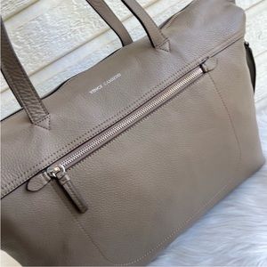 Vince camuto pebble taupe bag size 18/14 GC perfect for back to SCHOOL